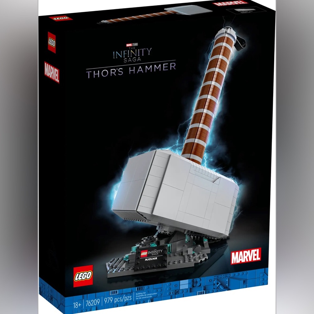 COPY - Lego Thor’s Hammer (Recommended ages 18+) 979 pieces